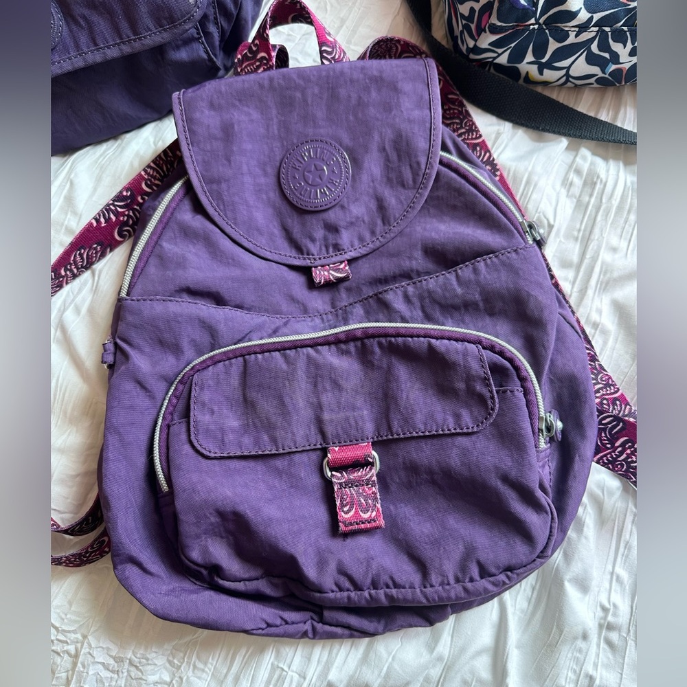 Kipling Queenie Small Backpack & Crossbody Bag & … - image 4